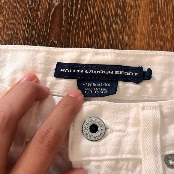 Ralph Lauren White Sport Skirt, Size 8 - Picture 2 of 4